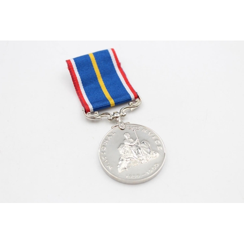 113 - Five various medals to include D-Day Commemorative, The King's Regiment Boxing, The France and Germa... 