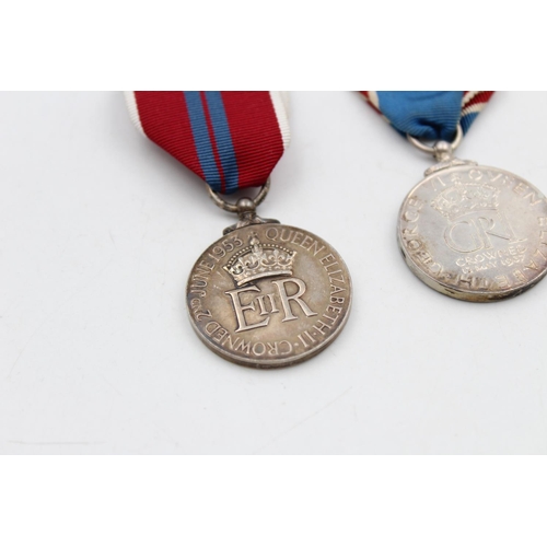 117 - Two Royal Coronation medals, one 1937 George VI and one 1953 Elizabeth II