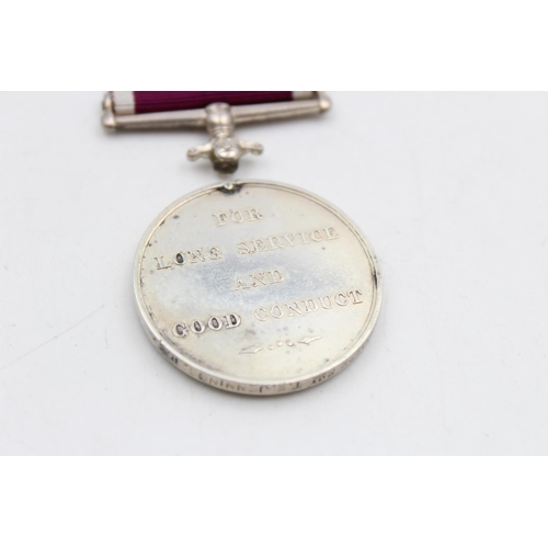 139 - A George V Army Long Service & Good Conduct medal awarded to 1851895 Sjt. T.E Jennings R.E