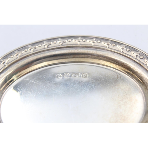 170 - A hallmarked Sheffield silver 9cm oval pin/trinket dish by R. Carr, dated 1995 - approx. gross weigh... 