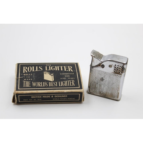 214 - A vintage Rolls cigarette lighter with original box