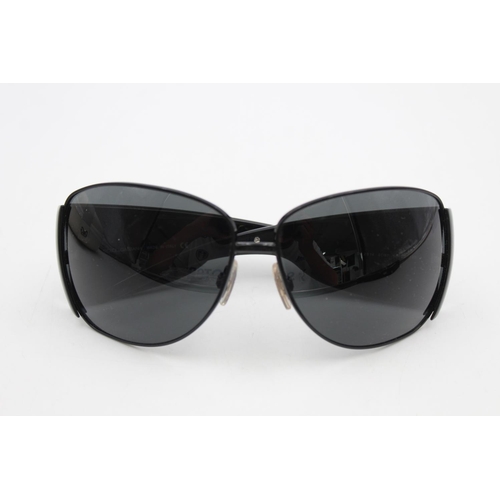 229 - A pair of D&G black framed oversize ladies sunglasses with original case