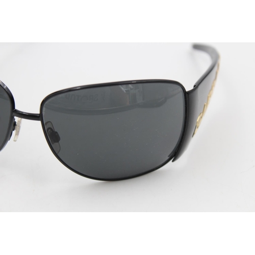 229 - A pair of D&G black framed oversize ladies sunglasses with original case