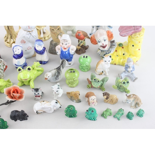 266 - A large collection of assorted ceramic figurines