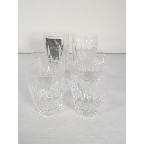 245 - A collection of Waterford Crystal Colleen pattern glassware to include two brandy snifters, two cher... 