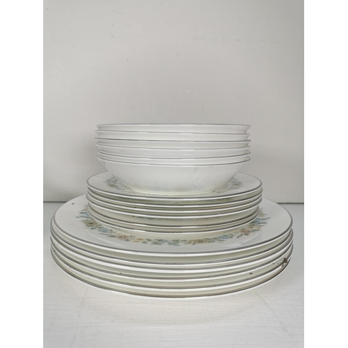 246 - A collection of Royal Doulton Pastorale fine bone china dinnerware