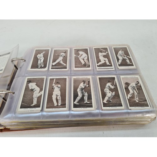 336A - A large collection of vintage cigarette cards to include Players, Gallaher, Sarony, Cope's etc.