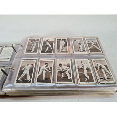 336A - A large collection of vintage cigarette cards to include Players, Gallaher, Sarony, Cope's etc.