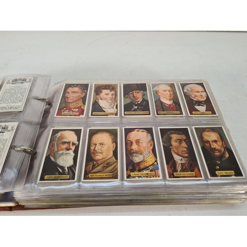 336A - A large collection of vintage cigarette cards to include Players, Gallaher, Sarony, Cope's etc.