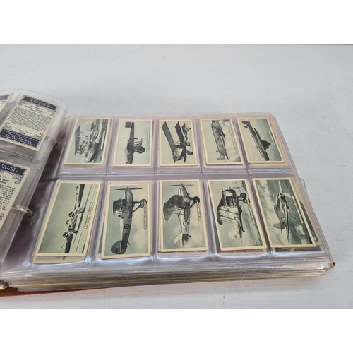 336A - A large collection of vintage cigarette cards to include Players, Gallaher, Sarony, Cope's etc.