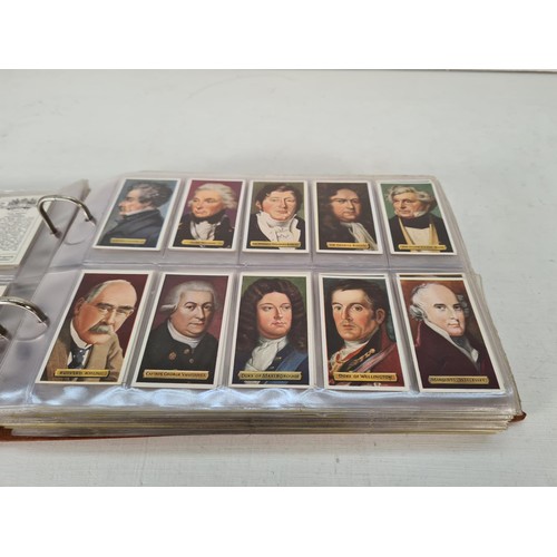 336A - A large collection of vintage cigarette cards to include Players, Gallaher, Sarony, Cope's etc.