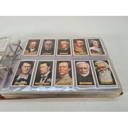 336A - A large collection of vintage cigarette cards to include Players, Gallaher, Sarony, Cope's etc.