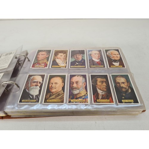 336A - A large collection of vintage cigarette cards to include Players, Gallaher, Sarony, Cope's etc.