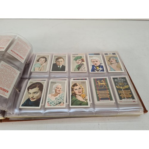 336A - A large collection of vintage cigarette cards to include Players, Gallaher, Sarony, Cope's etc.