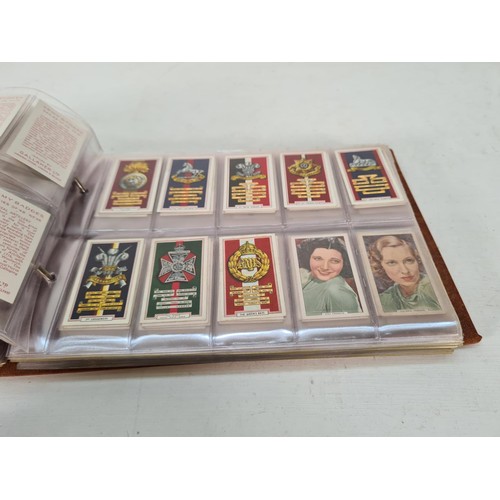 336A - A large collection of vintage cigarette cards to include Players, Gallaher, Sarony, Cope's etc.