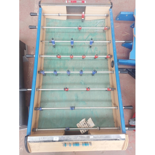 1243 - A René Pierre of France table football table - approx. 122cm x 79cm