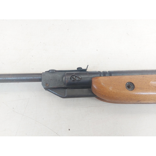 1283 - A vintage Slavia 522 break barrel air rifle