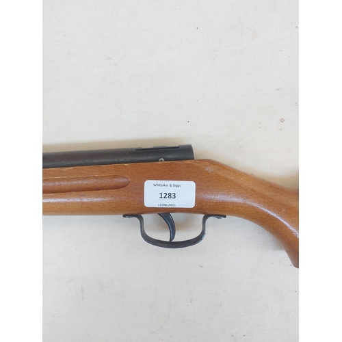 1283 - A vintage Slavia 522 break barrel air rifle