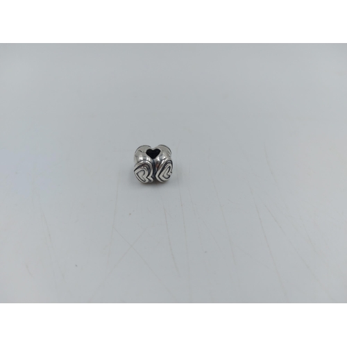 69F - Ten various Pandora 925 silver charms