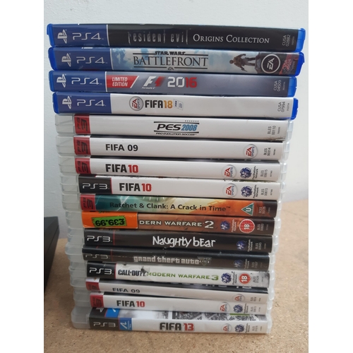 1159 - A collection of Sony PlayStation 3 items to include CECHL03 console, CECH-3003B console, EX01 Blueto... 