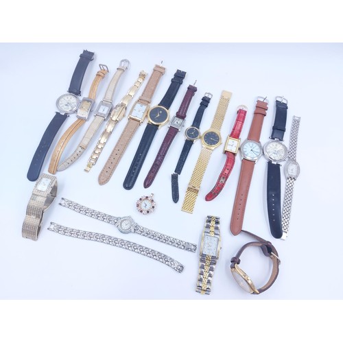 150 - A collection of assorted wristwatches to include Citron quartz, Ingaleis quartz, Bugor quartz etc.