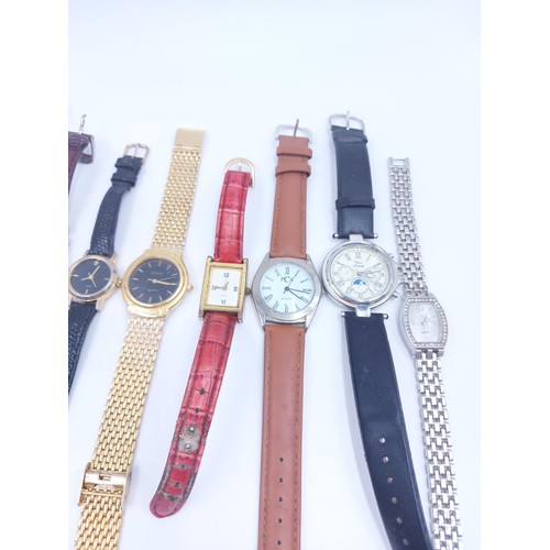 150 - A collection of assorted wristwatches to include Citron quartz, Ingaleis quartz, Bugor quartz etc.