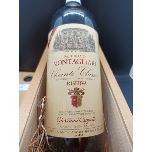 A boxed 75cl bottle of 1980 Giovanni Cappelli Fattoria di