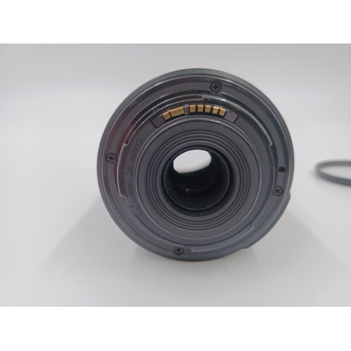 1254 - A cased Canon EF-S 1:4-5.6 IS II Image Stabilizer zoom lens