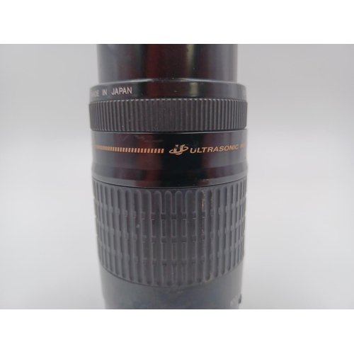 1256 - A Canon Ultrasonic EF 75-300mm 1:4-5.6 zoom lens