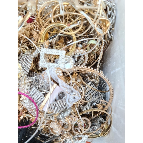 534 - A collection of assorted costume jewellery - approx. gross weight with box 20kg