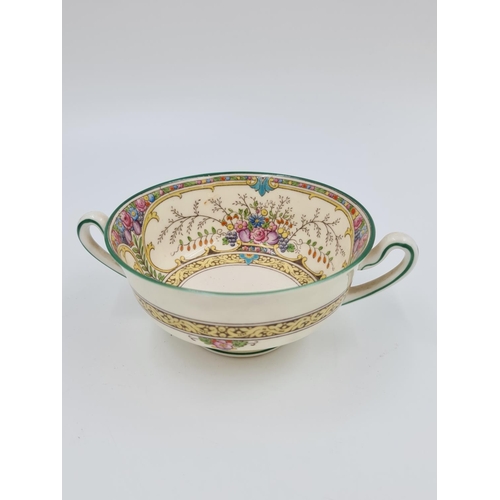 497 - Nine pieces of Wedgwood bone china to include four Chinese Legend trinket dishes and boxes, Kutani C... 