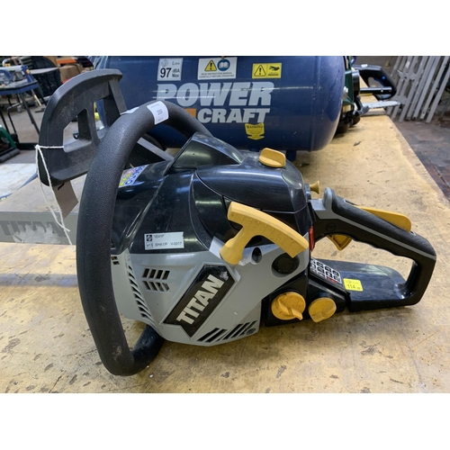 1555 - A Titan TTL759CHN petrol chainsaw