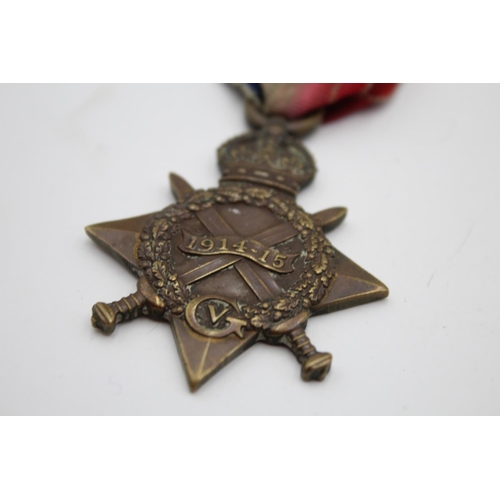 275 - Two WWI medals, one 1914-15 star and one Victory medal, both presented to 2639 SPR. J.W Nicholson R.... 