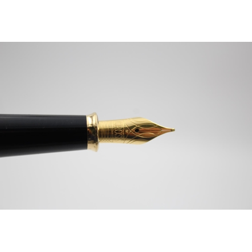 416 - Two Cross fountain pens with gold plated nibs