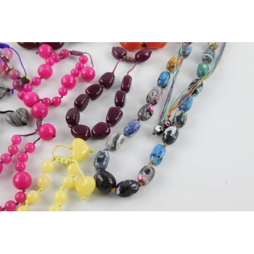 559 - Fourteen pieces of Lola Rose style gemstone jewellery