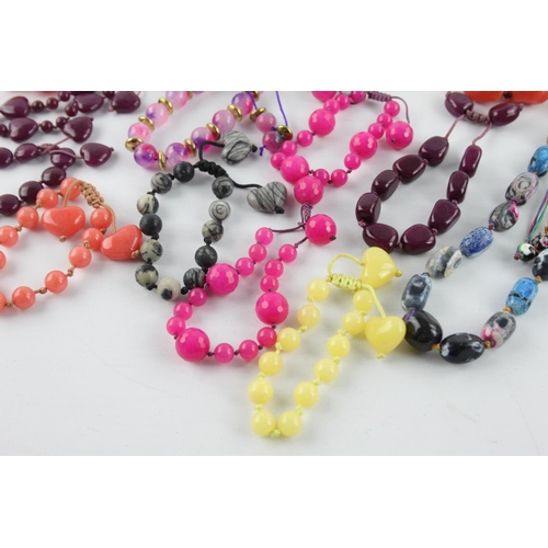 559 - Fourteen pieces of Lola Rose style gemstone jewellery