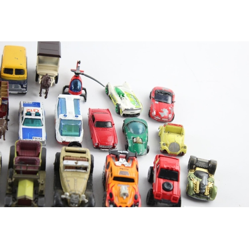 603 - A collection of assorted vintage and retro diecast models to include Corgi, Lledo, Matchbox etc.