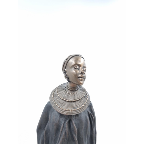 440 - A Soul Journeys Maasai Yeyio Mother's Love limited edition 346/3500 figurine with certificate - appr... 