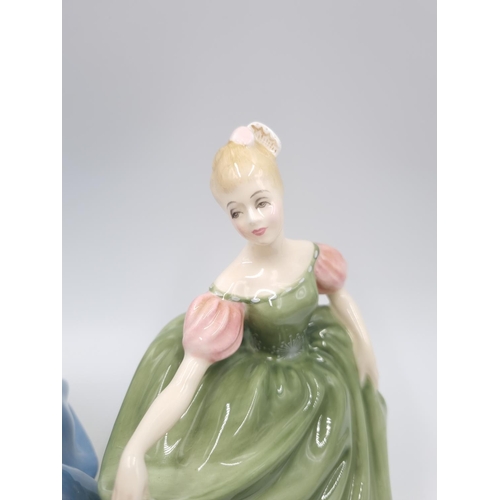 444 - Two Royal Doulton figurines, one Melanie HN 2271 and one Michele HN 2234