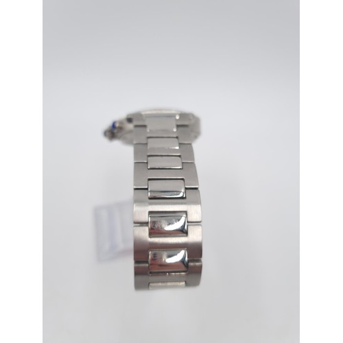 241 - A stainless steel automatic men's fashion wristwatch