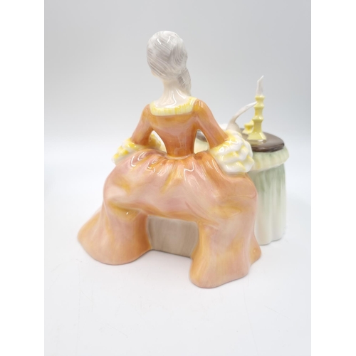 454 - Two Royal Doulton figurines, one Meditation HN 2330 and one Reverie HN 2306