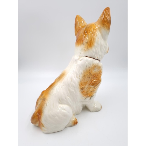 468 - A SylvaC Scottie Dog figurine, model no. 1209 - approx. 28cm high x 27cm long