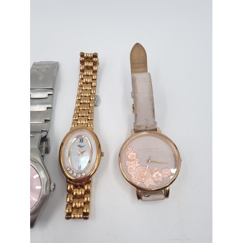 243 - Five assorted wristwatches to include Olivia Burton London, Daniel Wellington etc.