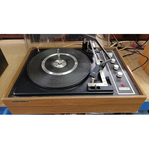 1320 - Two items of hi-fi, one vintage Wein Multi 66 comprising solid state amplifier and BSR three speed t... 