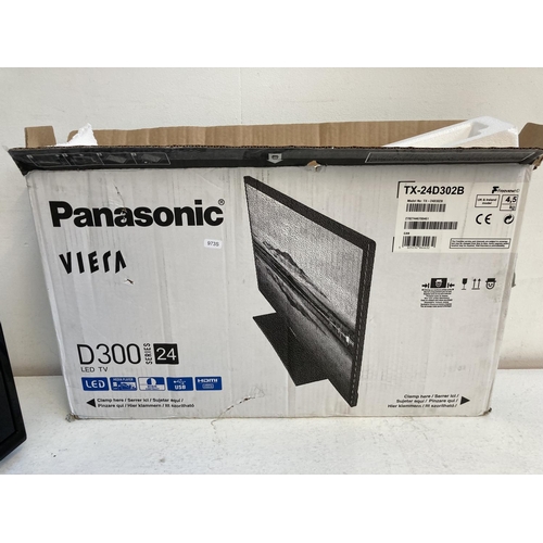 1328 - A boxed Panasonic TX-24D302B 24