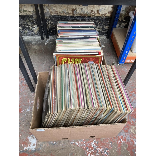 1364 - Two boxes containing classical LP vinyl records.