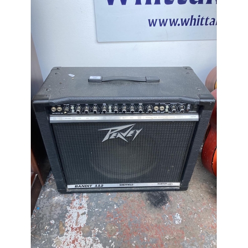 1383 - A Peavey Bandit 112 guitar amplifier