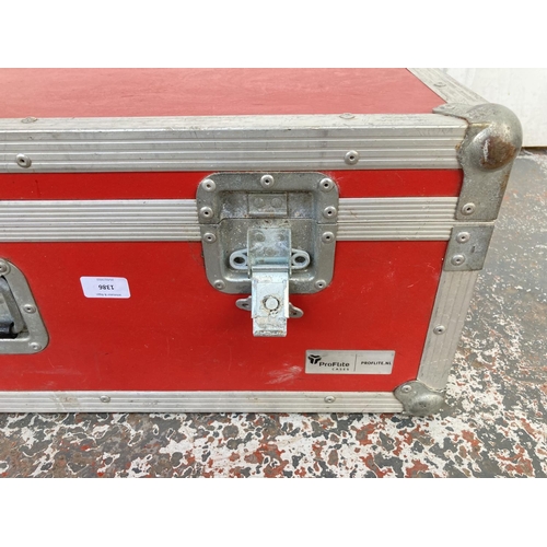 1386 - A large ProFlite flight case - measuring approx. 35