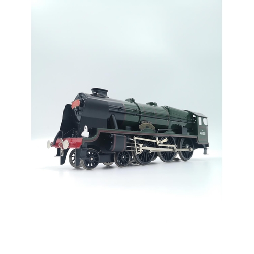 551 - A boxed Bassett-Lowke BL99011 Royal Scot Limited Edition No. 3 O gauge model electric steam train