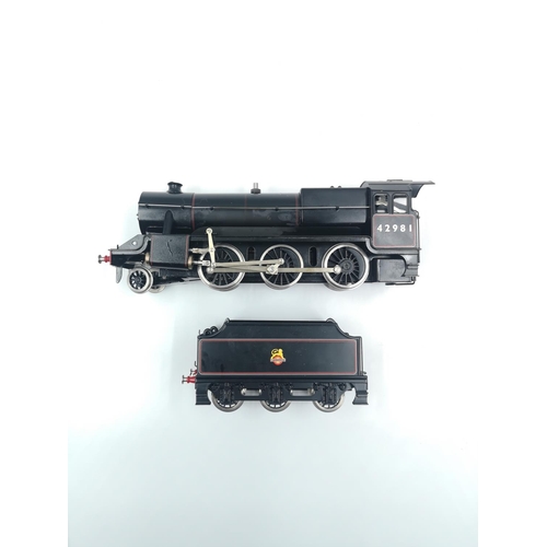 550 - A boxed Bassett-Lowke 99001 British Railways EX-LMS Stanier 2-6-0 Mogul Limited Edition No. 2 O gaug... 